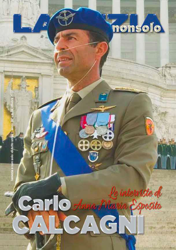Cover Lameziaenonsolo, numero 88 B del mese di Ottobre 2022, in copertina fotografia di Carlo Calcagni