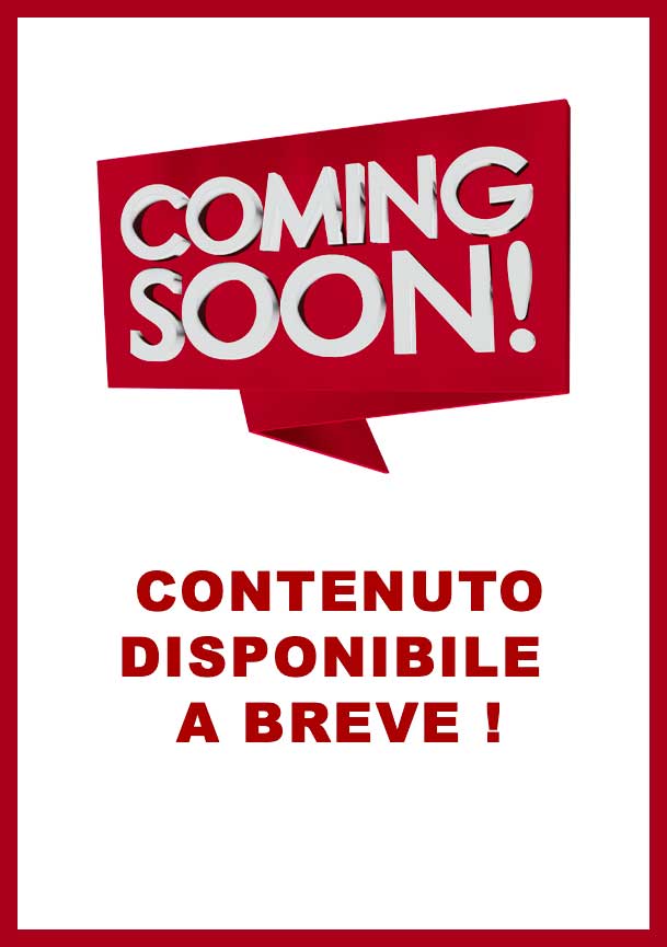 Contenuto disponibile a breve.