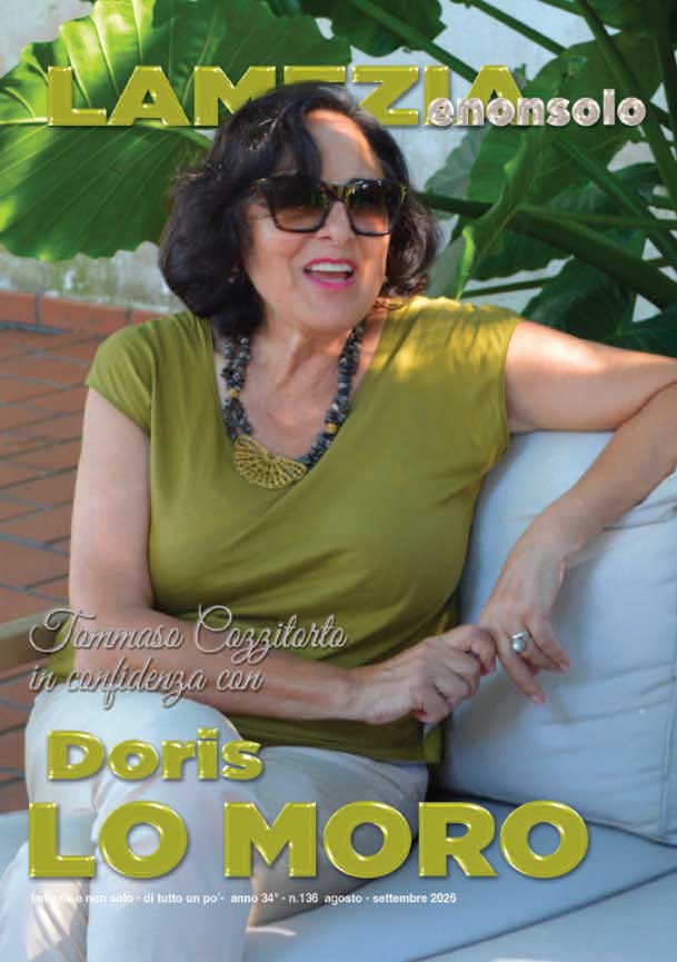 Copertina-Lameziaenonsolo-Doris-Lo-Moro-in-copertina–mese-agos